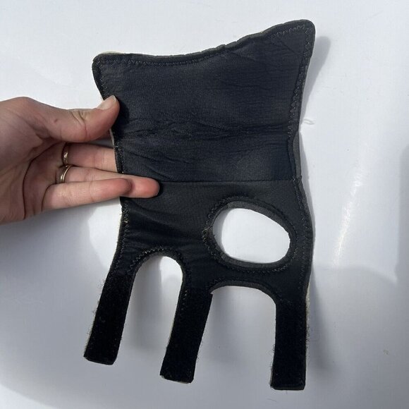 Vintage Dick Weber Wrist Master II Support Bowling Glove Left Hand XS Leather - Picture 7 of 7